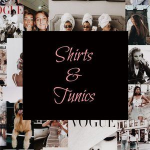 Shirts, Tunics, Tanks, Tops & Blouses